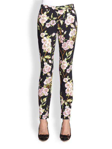 dolce gabbana floral leggings|dg leggings.